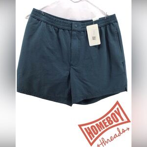 Zara Men's Dark Teal Shorts